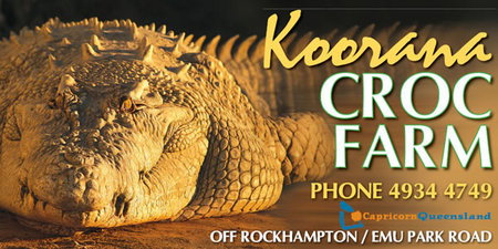 Koorana Saltwater Crocodile Farm - Accommodation Rockhampton 0