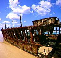 Maheno Shipwreck - Accommodation Rockhampton
