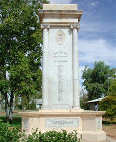 Charleville War Memorial - Accommodation Rockhampton 1