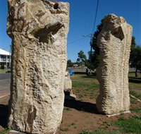 Fossilised Forrest Sculptures - Accommodation Rockhampton