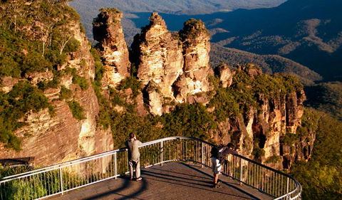 Echo Point Lookout (Three Sisters) - Accommodation Rockhampton 0