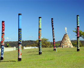 Maclean Tartan Power Poles - Accommodation Rockhampton 0