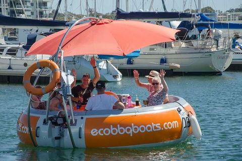 Self-Drive BBQ Boat Hire Mandurah - Group Of 7 - 10 People - Accommodation Rockhampton 2