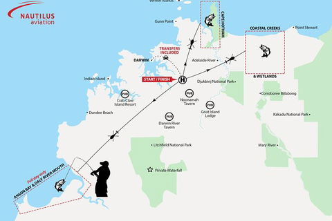 HeliFish Tours From Darwin - Accommodation Rockhampton 4