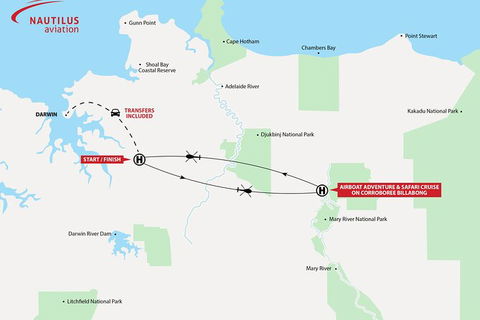 Mary River Wetlands Helicopter And Airboat Adventure From Darwin - Accommodation Rockhampton 6