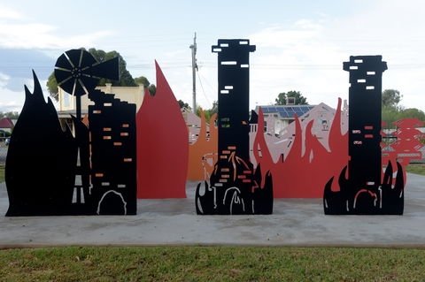 Lyrics, Landscapes And Lintels - Leeton Public Art Trail - Accommodation Rockhampton 0