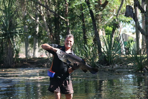 Barra Feeding - Accommodation Rockhampton 0