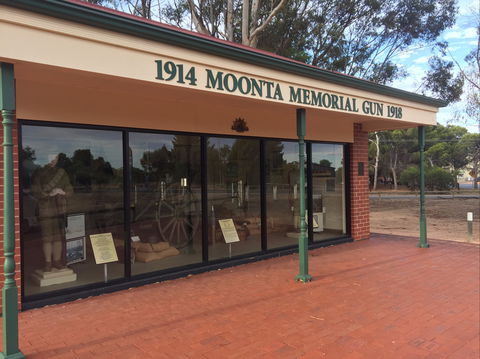 Moonta Memorial Gun 1914-1918 - Accommodation Rockhampton 0
