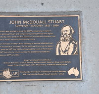 John McDouall Stuart 150th Anniversary - Accommodation Rockhampton