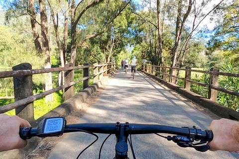 Guided E Bike Tour - Unicorn Falls & National Park - Accommodation Rockhampton 4