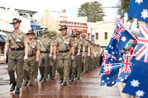 Anzac Day - Fremantle - Accommodation Rockhampton 2