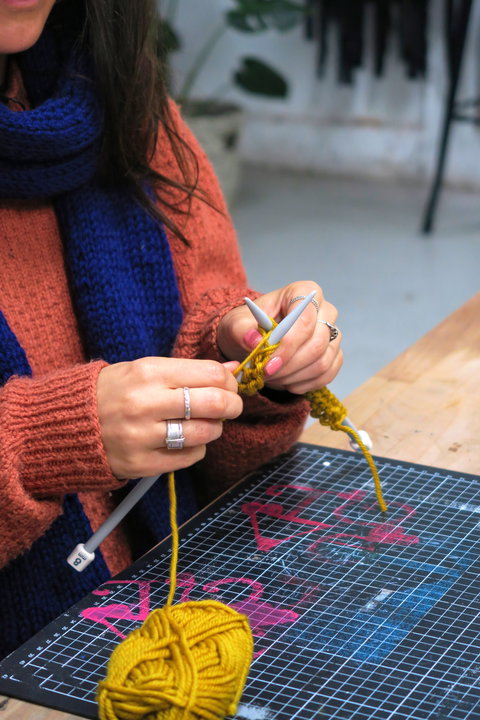 Knit & Sip! Make A Cosy Scarf - Accommodation Rockhampton 0