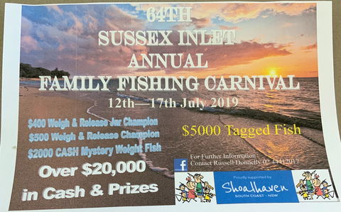 The Sussex Inlet Annual Family Fishing Carnival - Accommodation Rockhampton 0