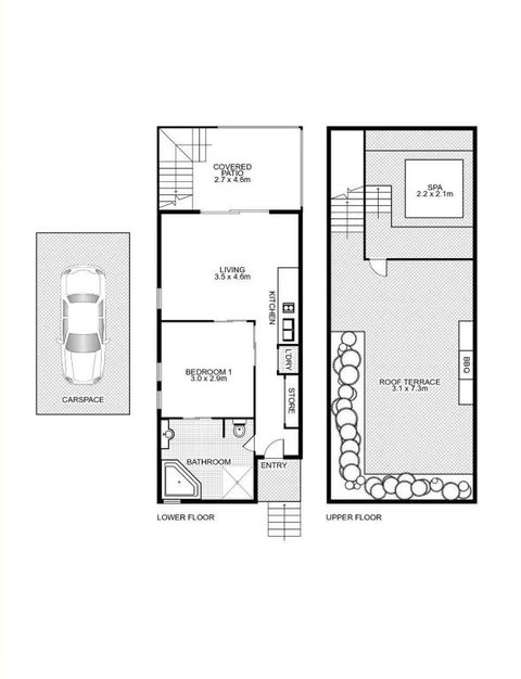 Quiet Oasis Apartment With Rooftop Spa - Accommodation Rockhampton 6