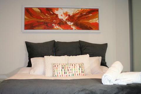 Modern Executive Apt@Barton*1BR*WiFi*Gym*Secure Parking*Canberra - Accommodation Rockhampton 6