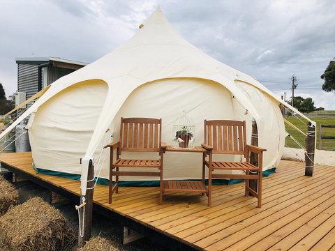 Bukirk Glamping & Fancy Coops - Accommodation Rockhampton 0
