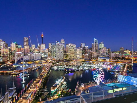 Darling Harbour ICC 3BR+PARKING+VIEWS è¾¾ä»¤æ¸¯å…¨æ™¯è±ªåŽä¸‰æˆ¿ - Accommodation Rockhampton 16