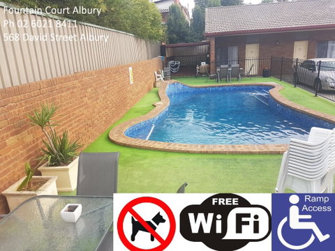 Fountain Court Motor Inn Albury - Accommodation Rockhampton 0