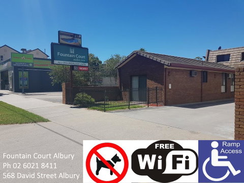 Fountain Court Motor Inn Albury - Accommodation Rockhampton 1