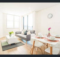 Gorgeous modern brand new two bedroom apartment with large lounge and private garden view balcony - Accommodation Rockhampton