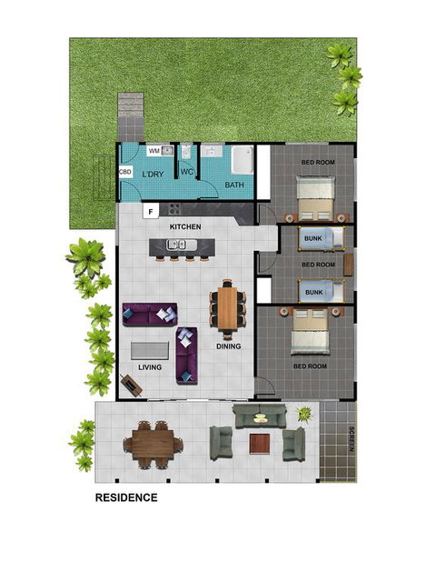 King Reef Beach House - Accommodation Rockhampton 3