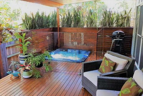 Pandanus Spa Cottage - Accommodation Rockhampton 0