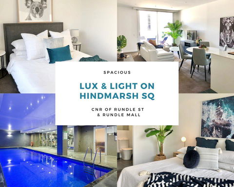 Lux 2BR On Hindmarsh SQ - Accommodation Rockhampton 0