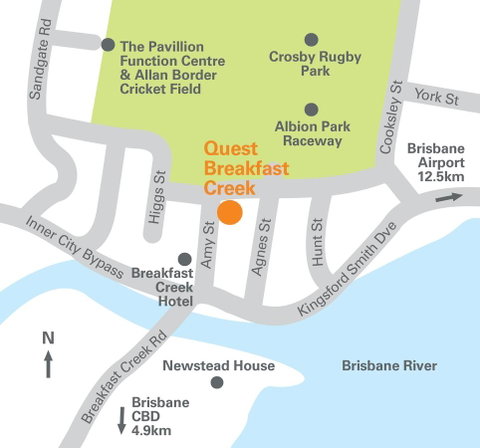Quest Breakfast Creek - Accommodation Rockhampton 13