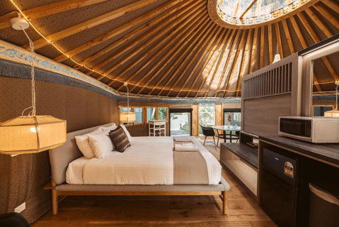 Mongolian Crafted Yurt With Private Spa And Spectacular Views - Accommodation Rockhampton 2