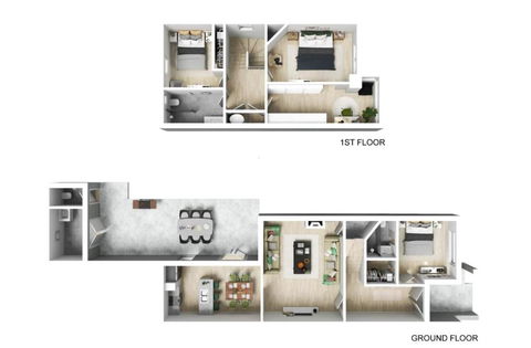 NEWLY RENOVATED LARGE 3.5 BDRM HOUSE! BEST OF MELB - Accommodation Rockhampton 1
