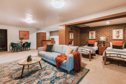 Olinda Sandstone Apartment 2 Bedroom Spa Bath - Accommodation Rockhampton 3