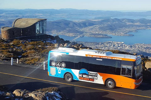 Kunanyi/Mt Wellington Explorer Bus - One Way Tour - Accommodation Rockhampton 1