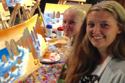 Friday Night 2 For 1 Paint And Sip Art Sessions - Accommodation Rockhampton 0
