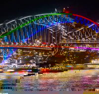 Vivid 90-Minute Sydney Harbour Intimate Catamaran Cruise with Canapes - Accommodation Rockhampton