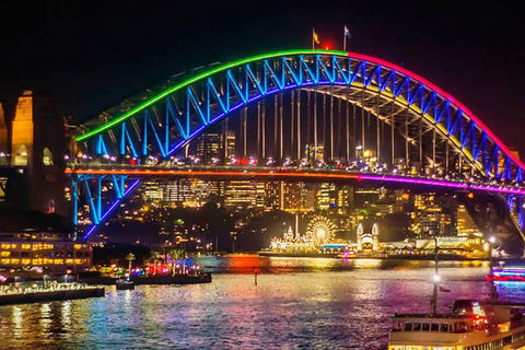 Vivid 90-Minute Sydney Harbour Intimate Catamaran Cruise With Canapes - Accommodation Rockhampton 0
