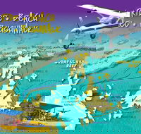 Scenic Flight - Great Barrier Reef Heart Reef Whitehaven Beach  Hill Inlet - Accommodation Rockhampton