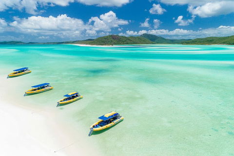 Great Barrier Reef Scenic Flight And Ocean Rafting Whitehaven Beach Day Trip - Accommodation Rockhampton 2