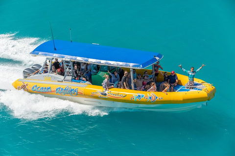 Ocean Rafting Tour To Whitehaven Beach, Hill Inlet Lookout & Top Snorkel Spots - Accommodation Rockhampton 2